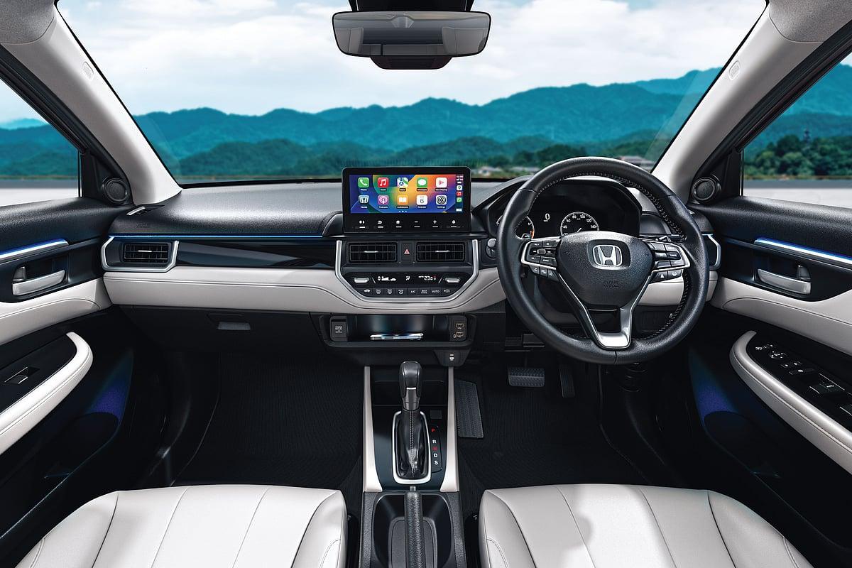 Nội thất Honda Elevate 2027 với màn hình giải trí trung tâm